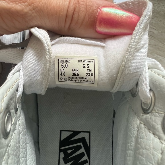 White high top Vans - Picture 7 of 10